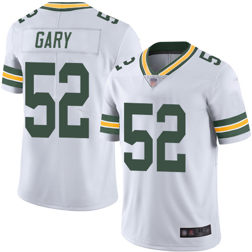 Green Bay Packers Limited White Men 52 Gary Rashan Road Jersey Nike NFL Vapor Untouchable